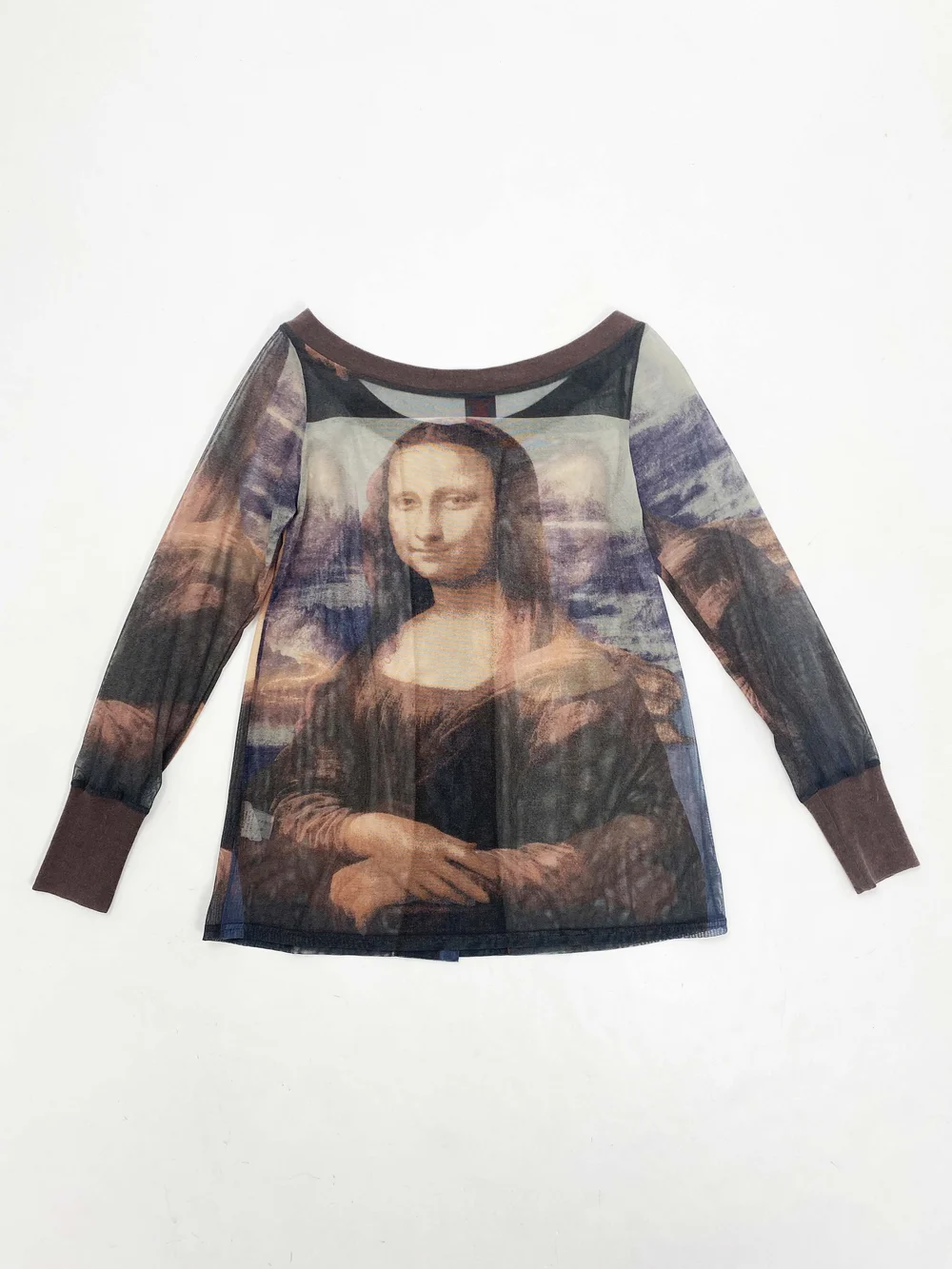 トップス 90s JPG FEMME Mona Lisa wool powernet トップス 90s JPG FEMME Mona Lisa wool powernet トップス 90s